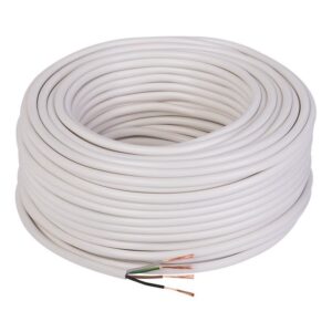 Câble électrique H05 VV-F blanc - 4G0,75