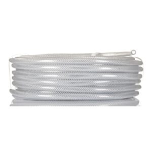Tuyau PRO PVC, Ø 8mm x Ø 12mm, L 25m Transparent