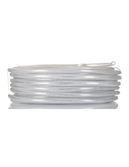 Tuyau PRO PVC, Ø 8mm x Ø 12mm, L 25m Transparent